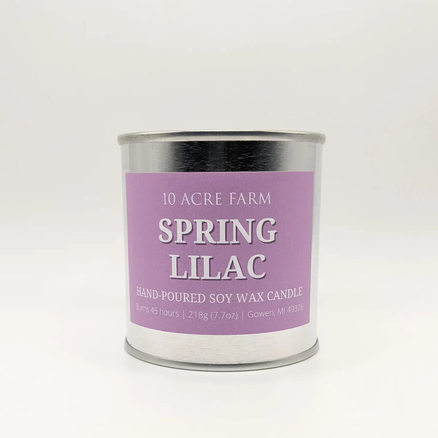 Spring Lilac Soy Wax Candle