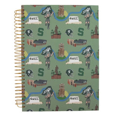 Michigan State University Emblems Spiral Notebook