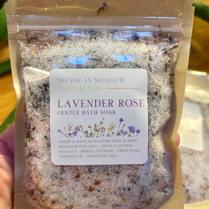 Lavender Rose Bath Soak - Anti-Stress & Relaxation