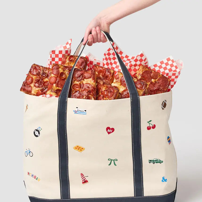 Michigan Icons Tote