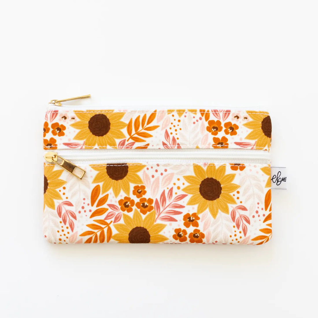Elyse Breanne Design I Sunflower Field Pencil Pouch