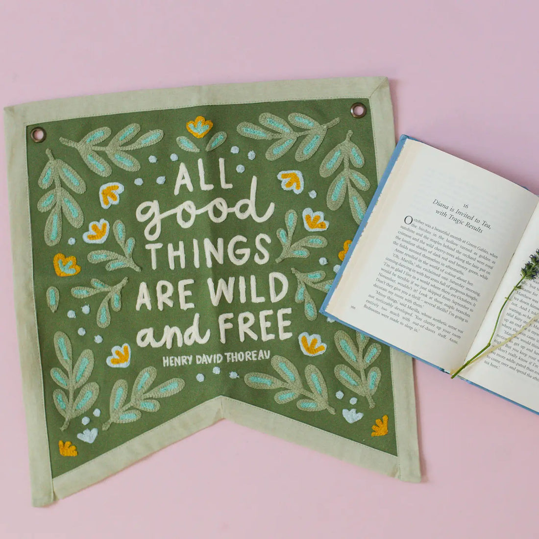 Wild & Free Canvas Banner