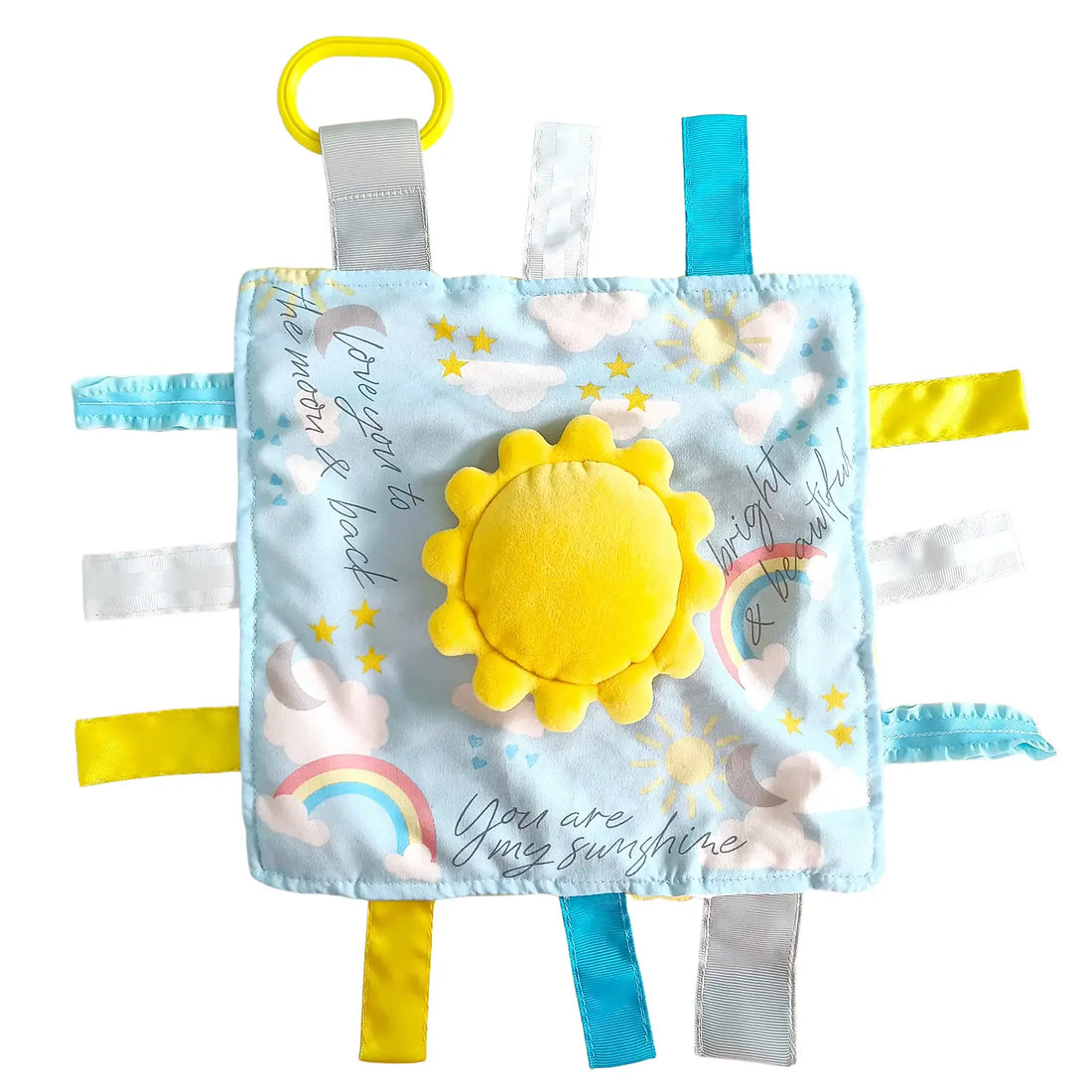 Baby Weather Lovey Tag Toy Comfort Soother