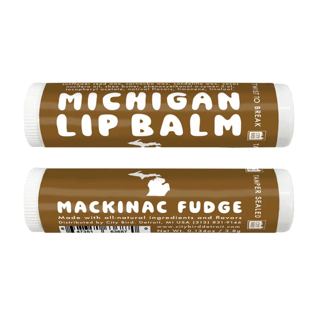 City Bird I Michigan Lip Balm