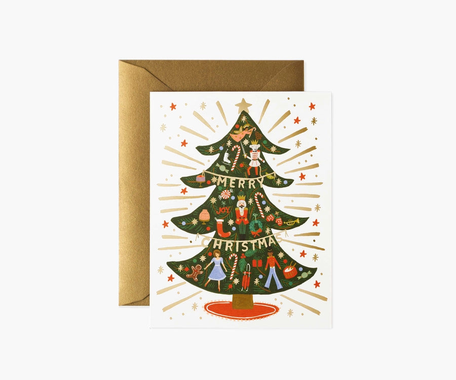 Rifle Paper Co. | Boxed Set of Nutcracker Tree Cards