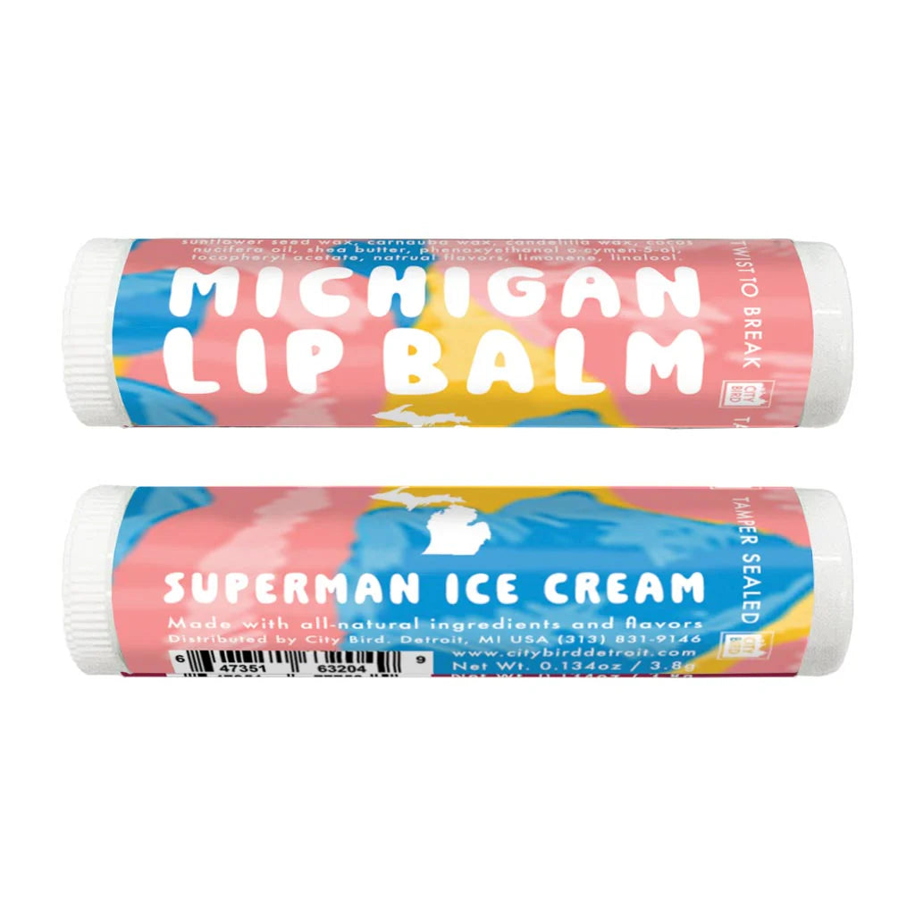 City Bird I Michigan Lip Balm