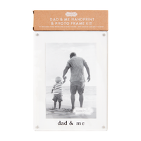 Dad & Me Handprint Frame Kit