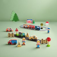 Train Track Toy Set