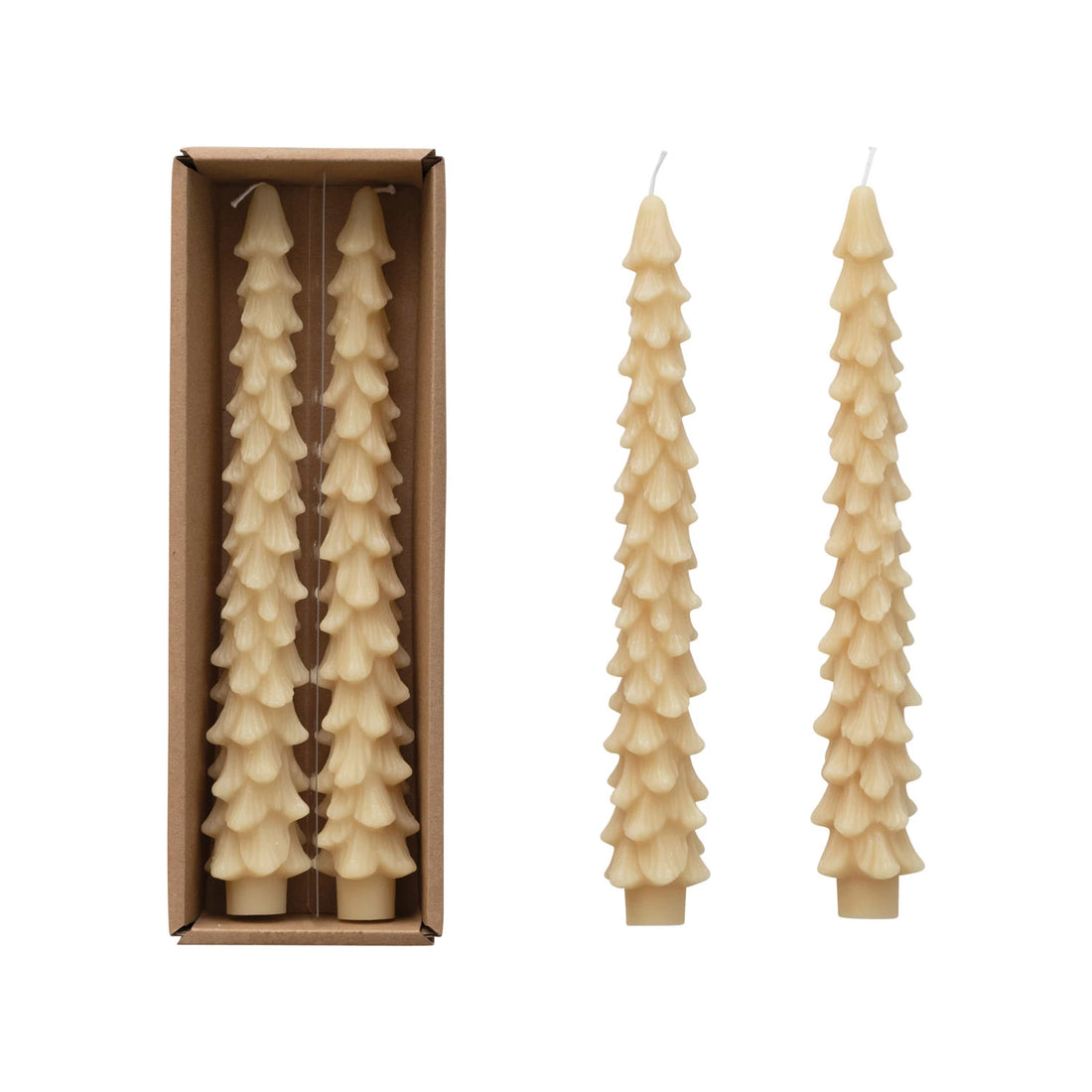 Tree Shaped Taper Candles