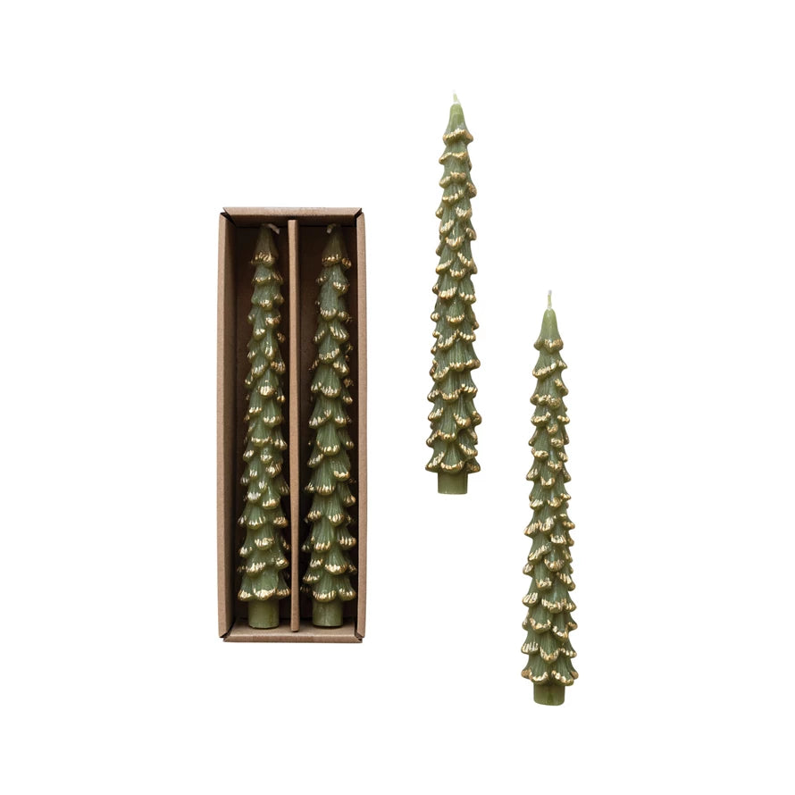 Cedar Tree Taper Candle