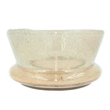 Decorative Seeded Glass Bowl