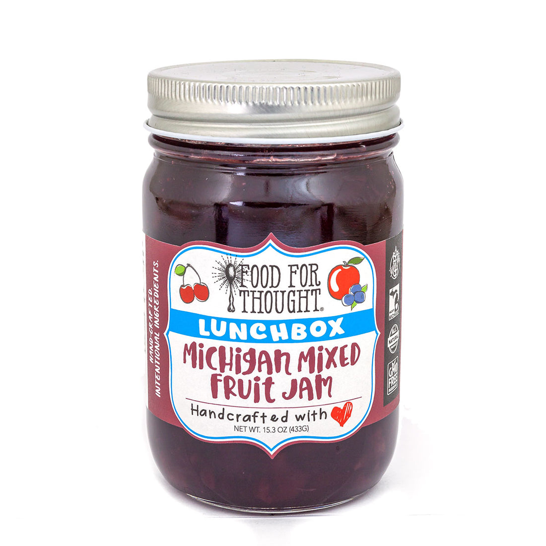 Truly Natural Michigan Mixed Fruit Jam
