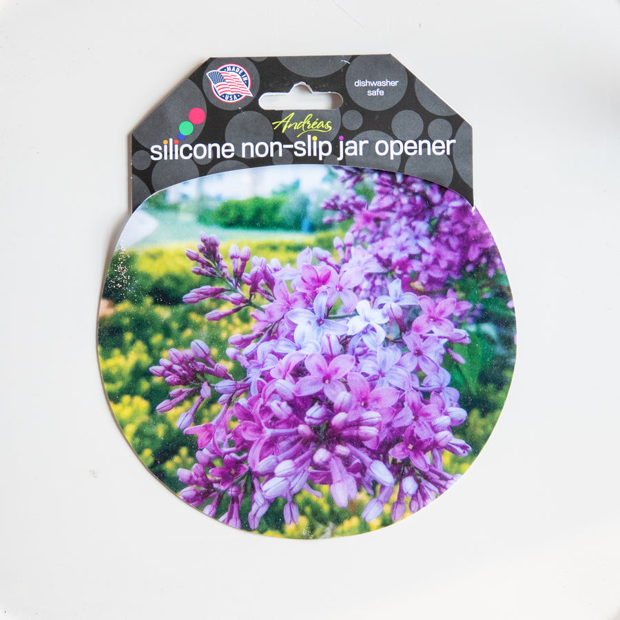 Lilac Flowers Jar Opener