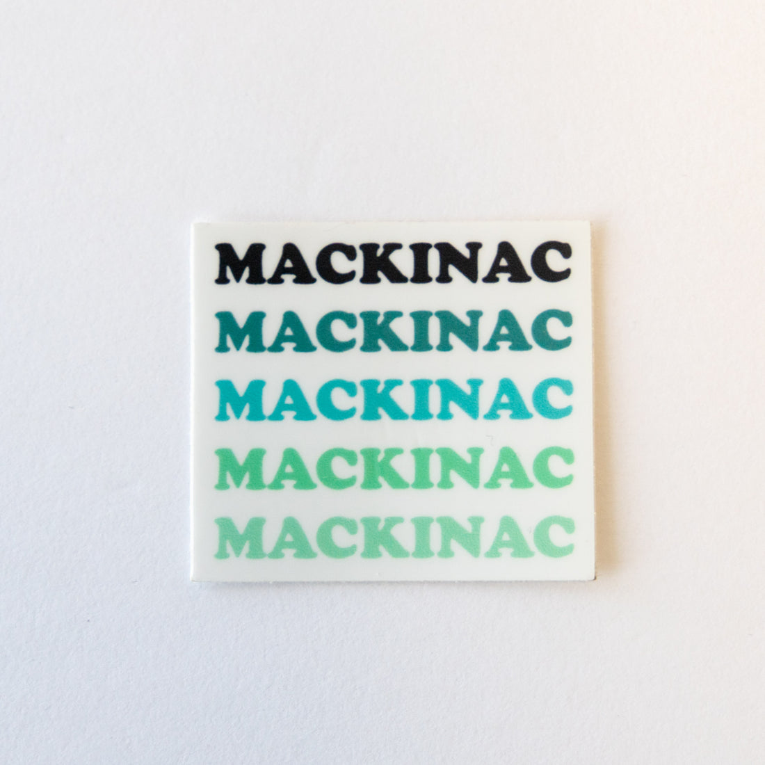 Mackinac Mackinac Sticker | The Happy Collection