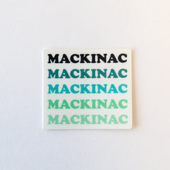 Mackinac Mackinac Sticker | The Happy Collection