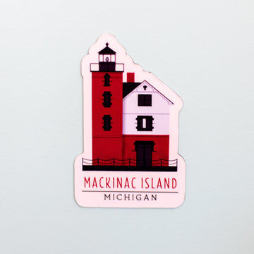 Round Island Lighthouse Magnet