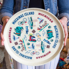 Mackinac Round Tray