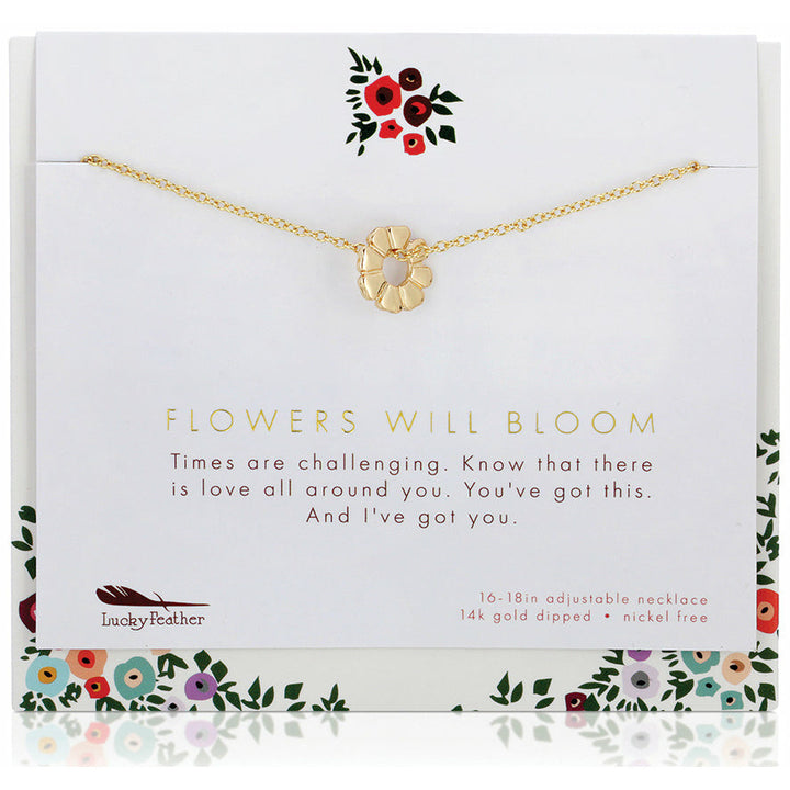 Flowers Will Bloom Necklace