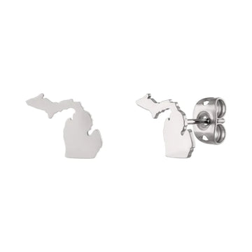 Michigan Stud Earrings