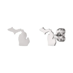 Michigan Stud Earrings