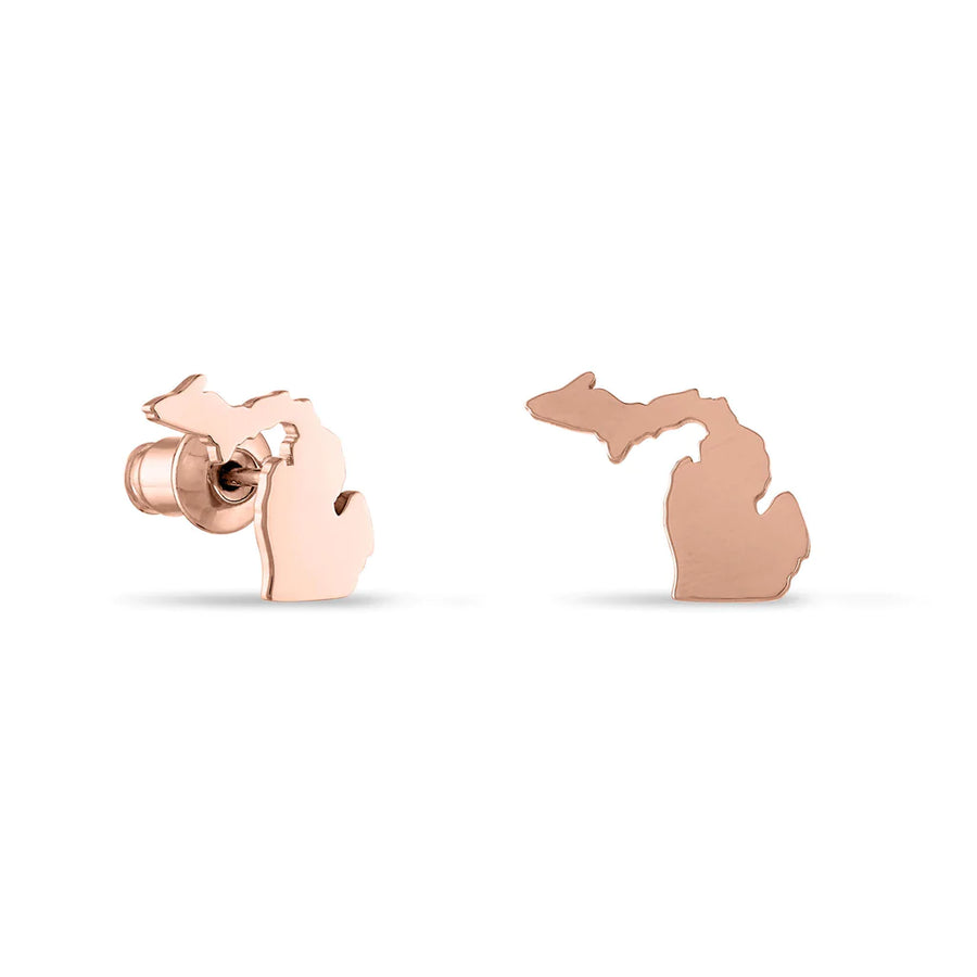 Michigan Stud Earrings