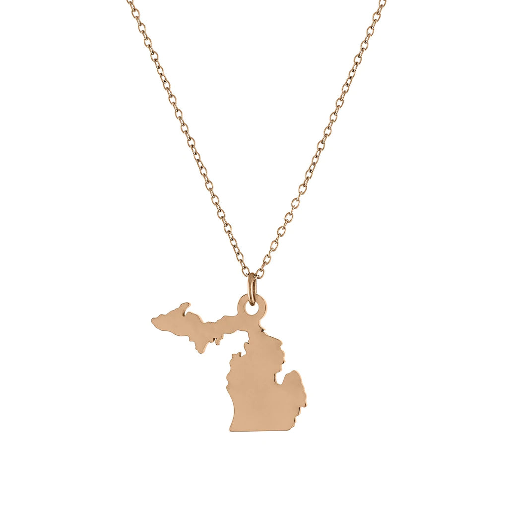 Love Michigan Necklace