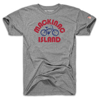 Mackinac Island Red Bike T-Shirt | TMS