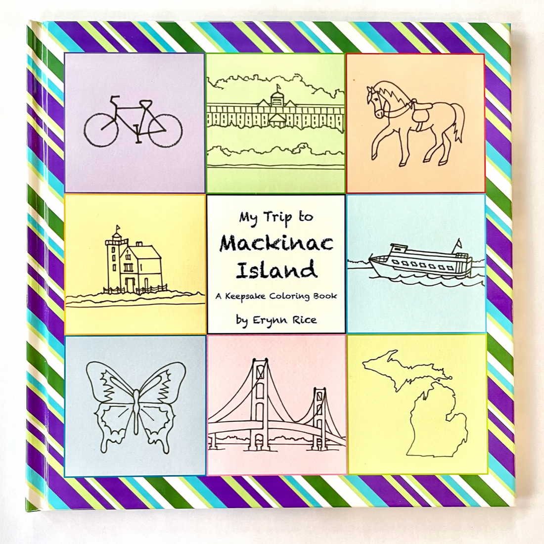 My Trip to Mackinac Island - A Keepsake Coloring Book