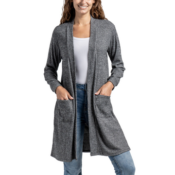 Charcoal Cuddleblend Cardigan