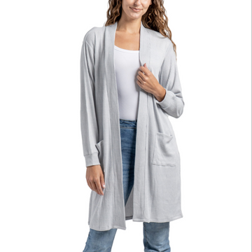 Light Gray Cuddleblend Cardigan