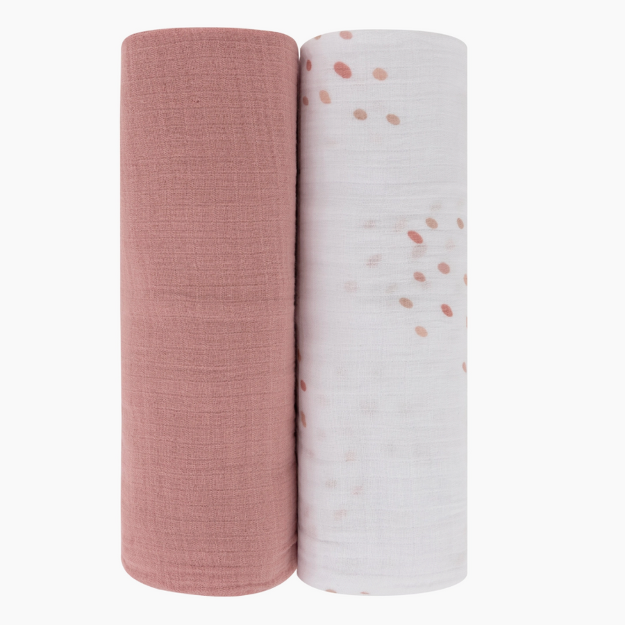 Cotton Muslin Swaddle Blanket  | Ely’s & Co.