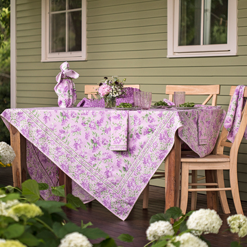 April Cornell | Purple Lilac Festival Tablecloth