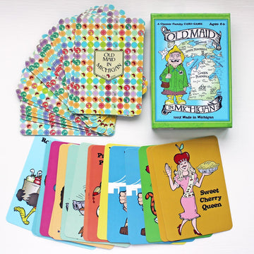 Old Maid in Michigan Playing Cards