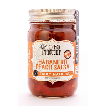 Truly Natural Habanero Peach Salsa