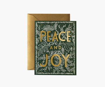 Rifle Paper Co. | Boxed Set of Evergreen Peace Card