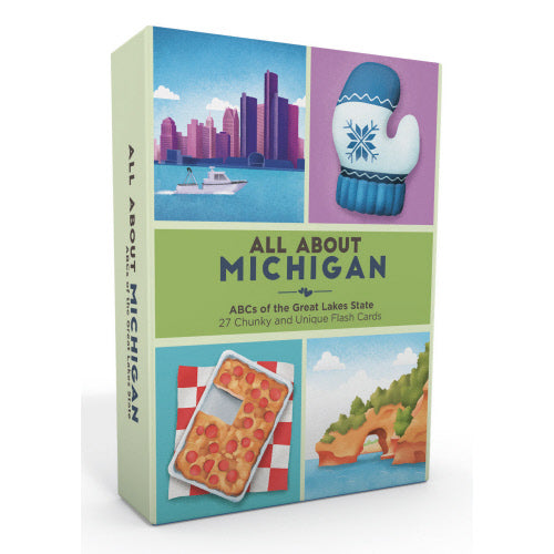 All About Michigan Flash Cards